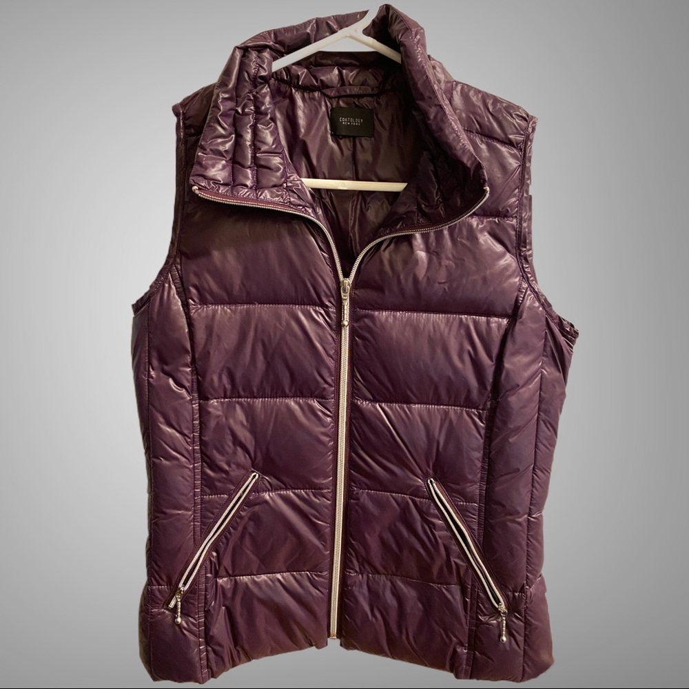 Coatology brand purple vest